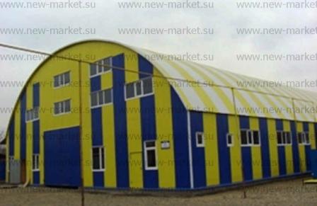 Производство каркасных ангаров под ключ недорого